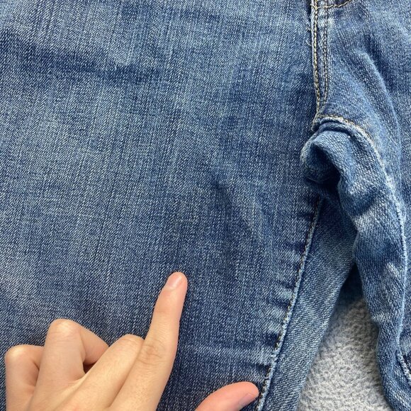 Levis 529 Blue Jeans Size 16 MMid Rise Curvy Bootcut Stretch Denim,Casual - Picture 7 of 13